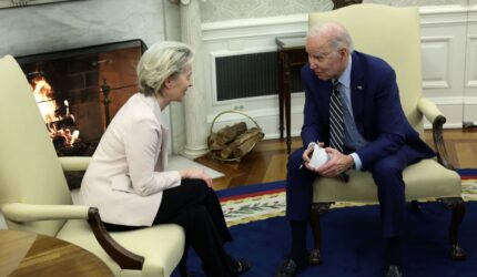 Ursula von der Leyen (European Commission) and Joe Biden