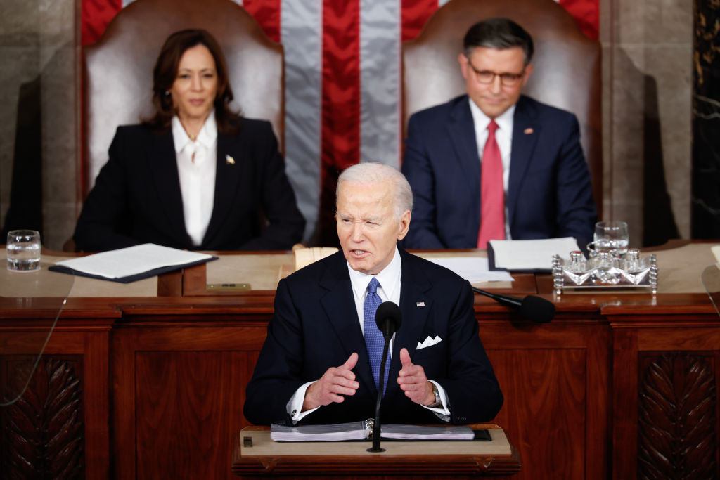 State Of The Union 2024 Roosevelt Institute   GettyImages 2067132451 