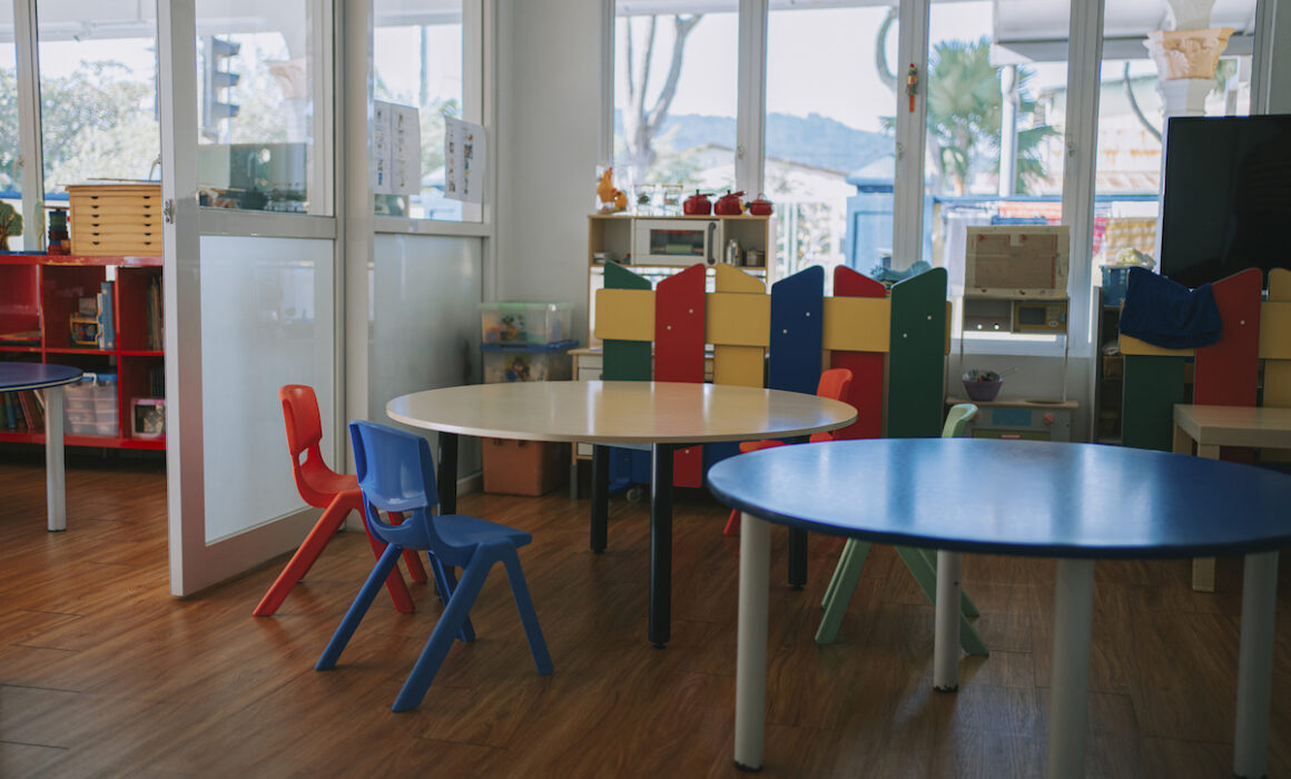 Montessori Preschool kindergarten classroom