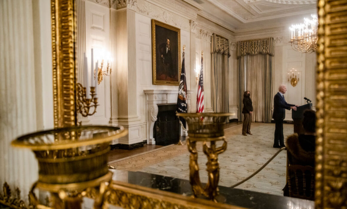 President Biden Speaks at the White House Following Passage Of The American Rescue Plan