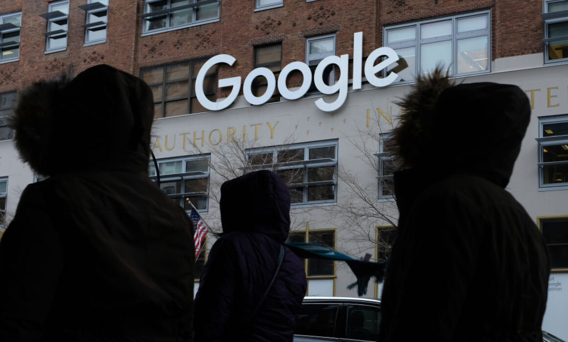 sign of google building in new york city